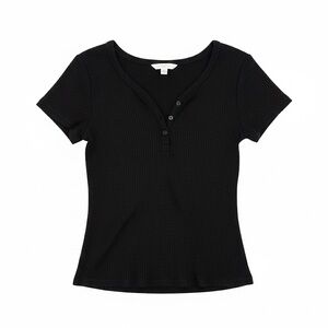 Womens small black blouse top